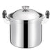 Induction-Ready Extra-Large Stainless Steel Cooking Pot - Heavy-Duty and Versatile