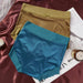 Premium 2-Pack Women's High-Waisted Seamless Satin Silk Briefs