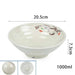 Chic Melamine Bowl for Ramen and Salad – Perfect for Home and Restaurant Use