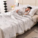 Elegant Summer Jacquard Airable Duvet Blanket