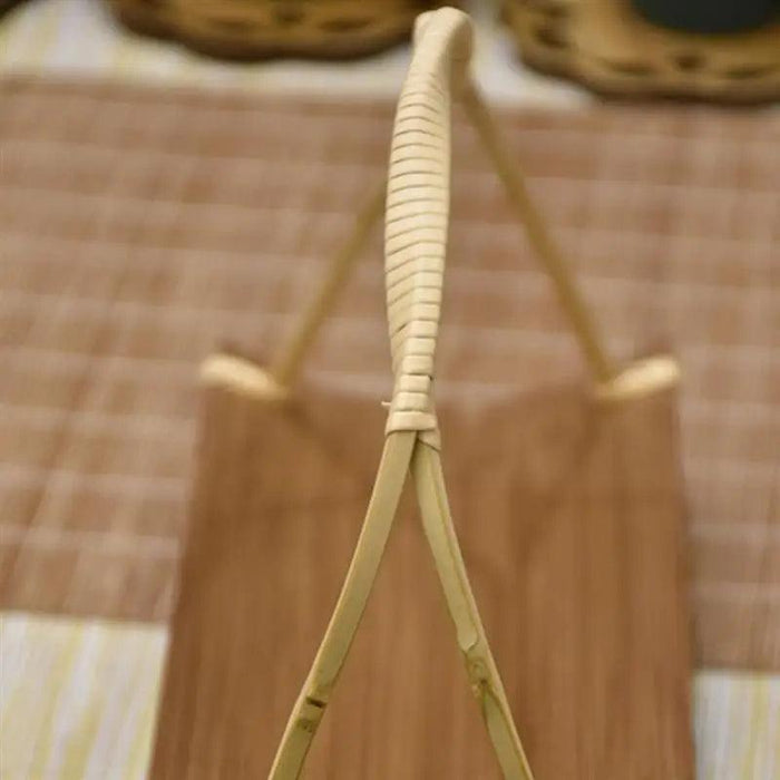 Chic Bamboo Serving Tray for Snacks and Desserts - Perfect for Home and Events
