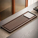 Sophisticated Japanese Ash Wood Serving Tray with Drainage for Effortless Entertaining