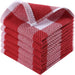 Honeycomb Cotton Kitchen Towels - Set of 2 Absorbent Hand Towels