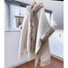 Fabulous Fur-Trimmed Batwing Poncho for Trendsetting Women