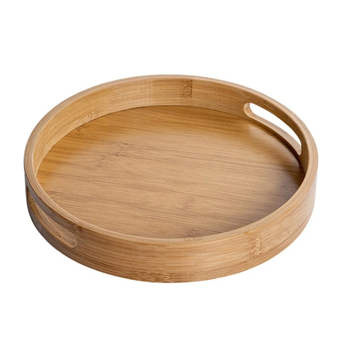 Wooden Tea Soak Tray - Eco-Friendly Wood Plate for Tea Ceremony and Snacks