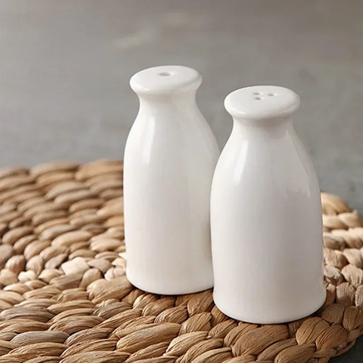 Nordic White Marble Spice Jar Set: Stylish Kitchen Storage Upgrade