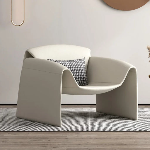 Scandinavian Serenity Space-Saving Luxury Lounge Chair