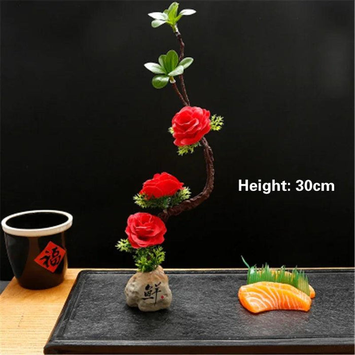 Sophisticated Floral Sushi Platter Set for Elevated Dining Experience