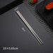 Elegant Stainless Steel Sushi Chopsticks with Enhanced Grip for Asian Cuisine