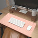 Ergonomic Leather Mousepad with Elbow and Wrist Support for Enhanced Desk Comfort