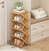 Elegant Expandable Bamboo Shoe Storage Rack with Customizable Tier Options