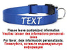 Personalized Nylon Dog ID Collar – Custom Name & Contact Info for Every Dog Breed