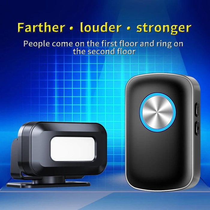 Smart Infrared Motion Detection Doorbell Alarm System for Superior Store Protection