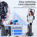 Smartphone Gimbal Stabilizer with Advanced Face Tracking and Remote Control for 360° Video Shooting