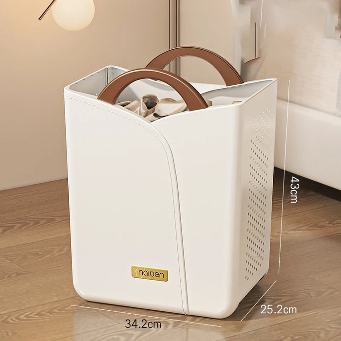 Stylish Collapsible Laundry Basket for Effortless Space Management