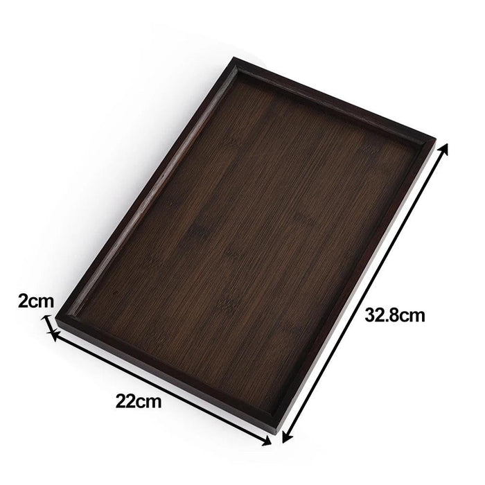 Elegant Bamboo Serving Tray Collection - Stylish and Robust for Every Occasion