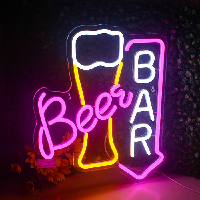 Charming Neon LED Wall Decor: Stylish Illumination for Any Occasion