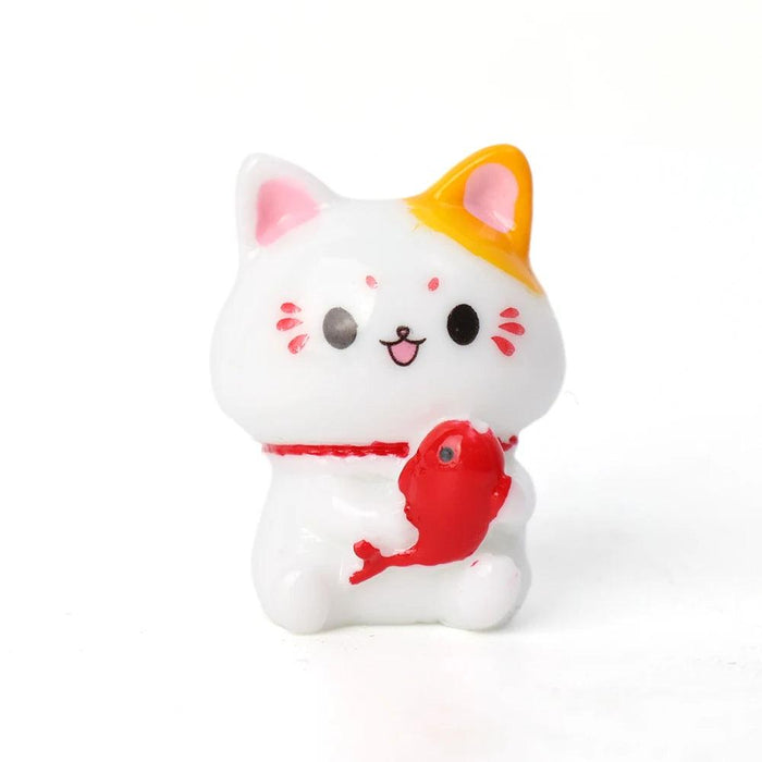 Lucky Cat Dashboard Charms - Maneki Neko Car Accessories for Good Fortune