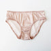 Luxe Mulberry Silk Lace-Trimmed Mid Rise Briefs for Women