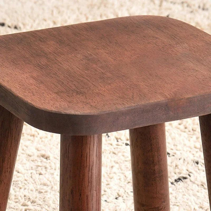 Stylish Solid Wood Stool - Versatile Seating Solution for All Ages