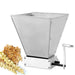 Adjustable Stainless Steel Malt Mill for Home Brewing - 4L Capacity