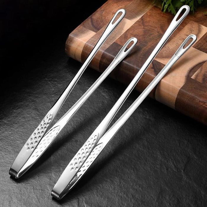 Stainless Steel Tongs Set - Essential Tools for BBQ and Culinary Excellence