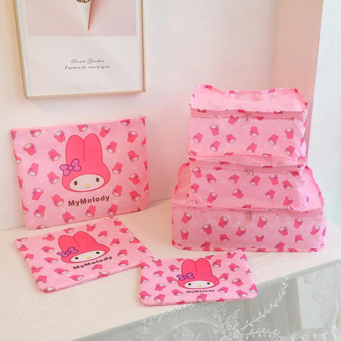 Kawaii Sanrio Character Waterproof Travel Organizer Bag