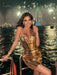 Glistening Gold Sequin Strapless Bodycon Mini Dress for Women