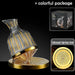 Crystal Wine Decanter Set with 360° Rotating Feature for Enhanced Aeration