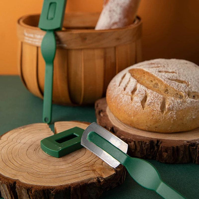 Ergonomic French Bread Slicing Knife: Precision Cutter with Comfortable Handle