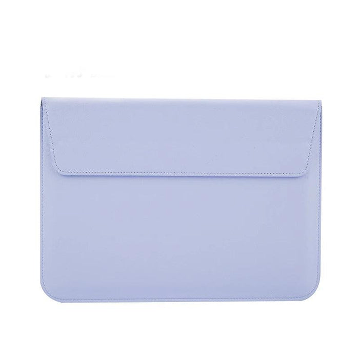 Sleek PU Leather Laptop Sleeve - Compatible with MacBook and Huawei - Chic Tech Accessory for Everyday Use