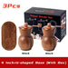 Elegant Hand-Cranked Wooden Spice Grinder Set with Adjustable Ceramic Core