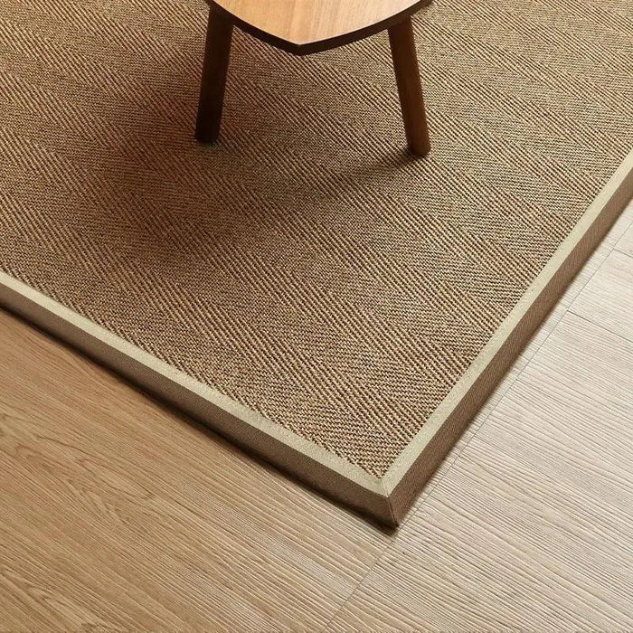 Vintage Chinese-Inspired 100% Sisal Tatami Floor Mat - Elegant 200x300cm Rug for Living Room, Bedroom, and Tea Table