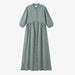 Breezy 3/4 Sleeve Cotton Maxi Dress | Comfortable Summer Gauze Dress with Inner Lining