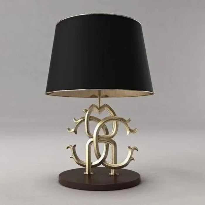 Elegant LED European Luxury Table Lamp with Artful Gold & Silver Finish for Living Room, Bedroom, and Study