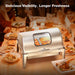 Elegant Rectangular Roll Top Chafing Dish Set for Catering Events and Celebrations