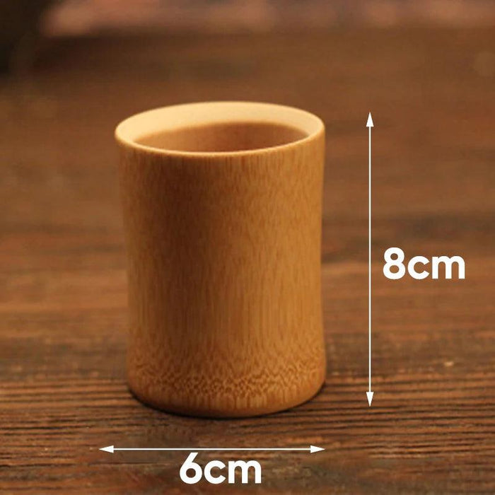 Sustainable Handmade Bamboo Beverage Mug - Ideal for Tea, Beer, and More