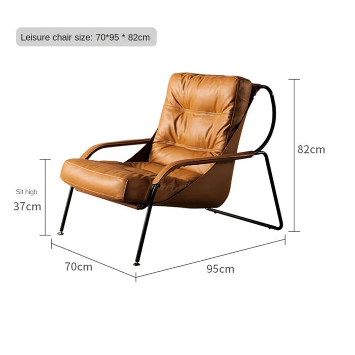 Nordic Luxury Reclining Lounge Chair