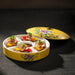 Elegant Five-Section Ceramic Serving Bowl for Gourmet Dining