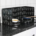 Adjustable Heat-Resistant Aluminum Kitchen Oil Splash Shield - Versatile Splatter Guard