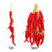 Lifelike Faux Chili Pepper Decor Props for Home, Photography, and Holiday Celebrations