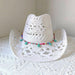 Lake Blue Western Cowboy Straw Hat Unisex with Adjustable Size