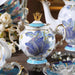 European Charm Bone China Tea and Coffee Set - 5 Piece English Afternoon Tea Serving Kit