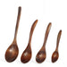 Elegant Long-Handled Wooden Spoon for Gourmet Ramen and Porridge Enjoyment