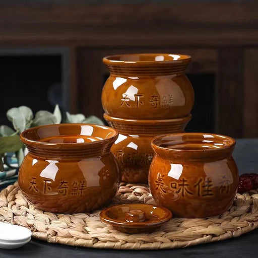 Culinary Artisan's Premium Clay Stew Pot Collection - Elevate Your Cooking Skills