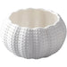 Chic White Sea Urchin Ceramic Dipping Bowl - Essential Dining Accessory