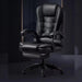 Luxury Black Ergonomic Recliner Chair for Ultimate Gaming and Office Comfort