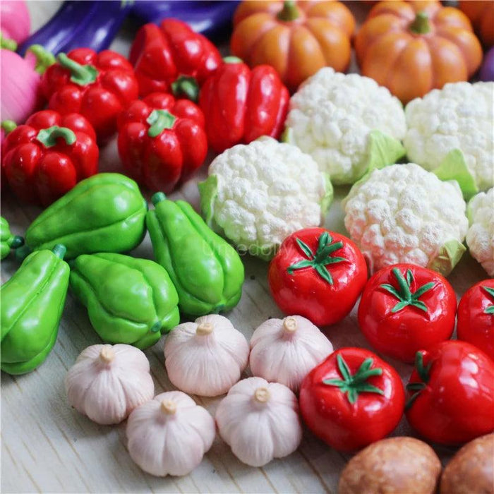 1/6 Scale Miniature Dollhouse Pumpkin Vegetable Toy for Blyth BJD Doll Accessories