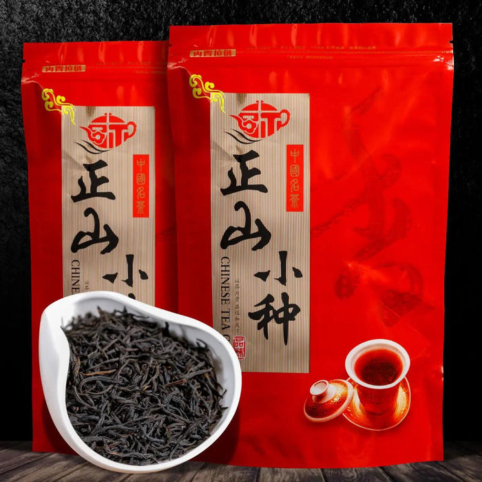 Wuyi Lapsang Souchong Tea: Authentic Chinese Black Tea in Freshness-Preserving Pouch