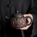 Yunnan Handcrafted Purple Pottery Tea Ceremony Set: Gaiwan Teapot and Cups for Elegant Brewing